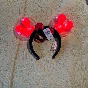 Red Balloon Disney Ears NEW